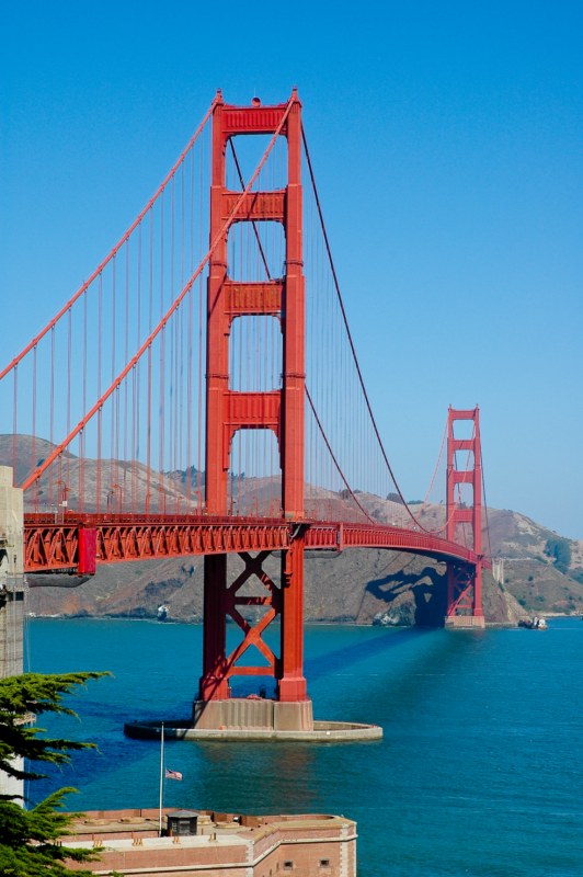 San Francisco to jedno z największych miast nie tylko zachodniego wybrzeża, ale wręcz całych USA. Na zdjęciu jeden z symboli miasta: most Golden Gate. Fot. Fotolia