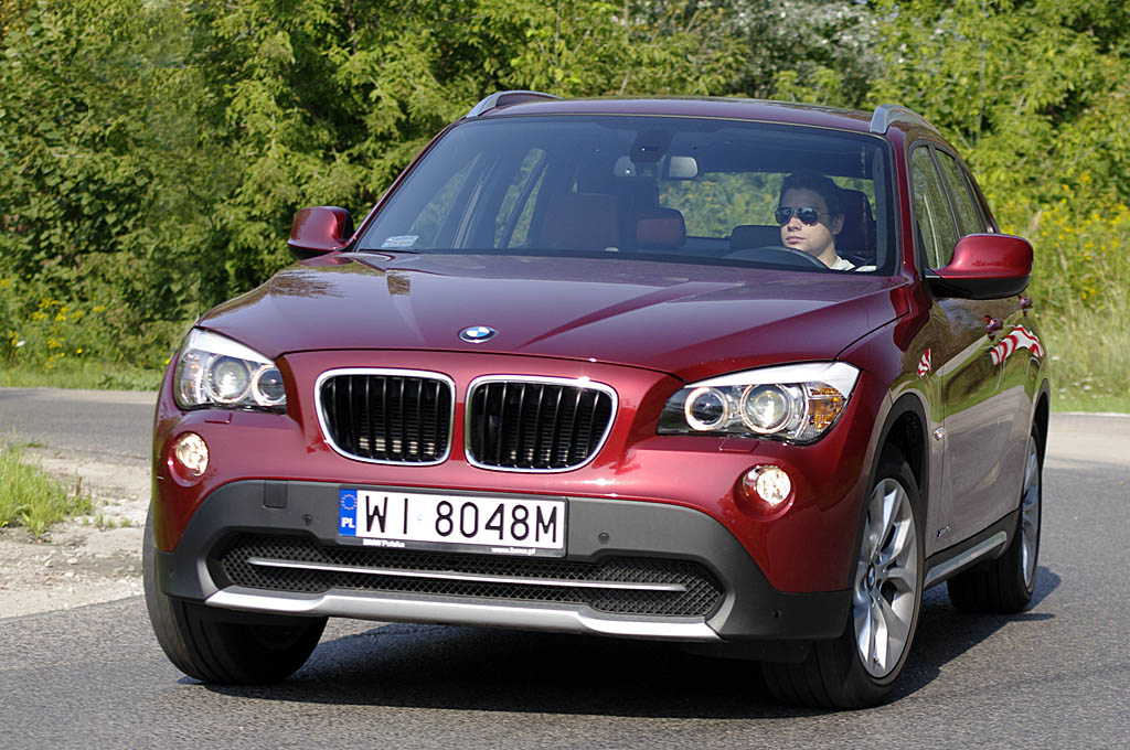BMW X1 20xd - przód. fot. Maciej Medyj