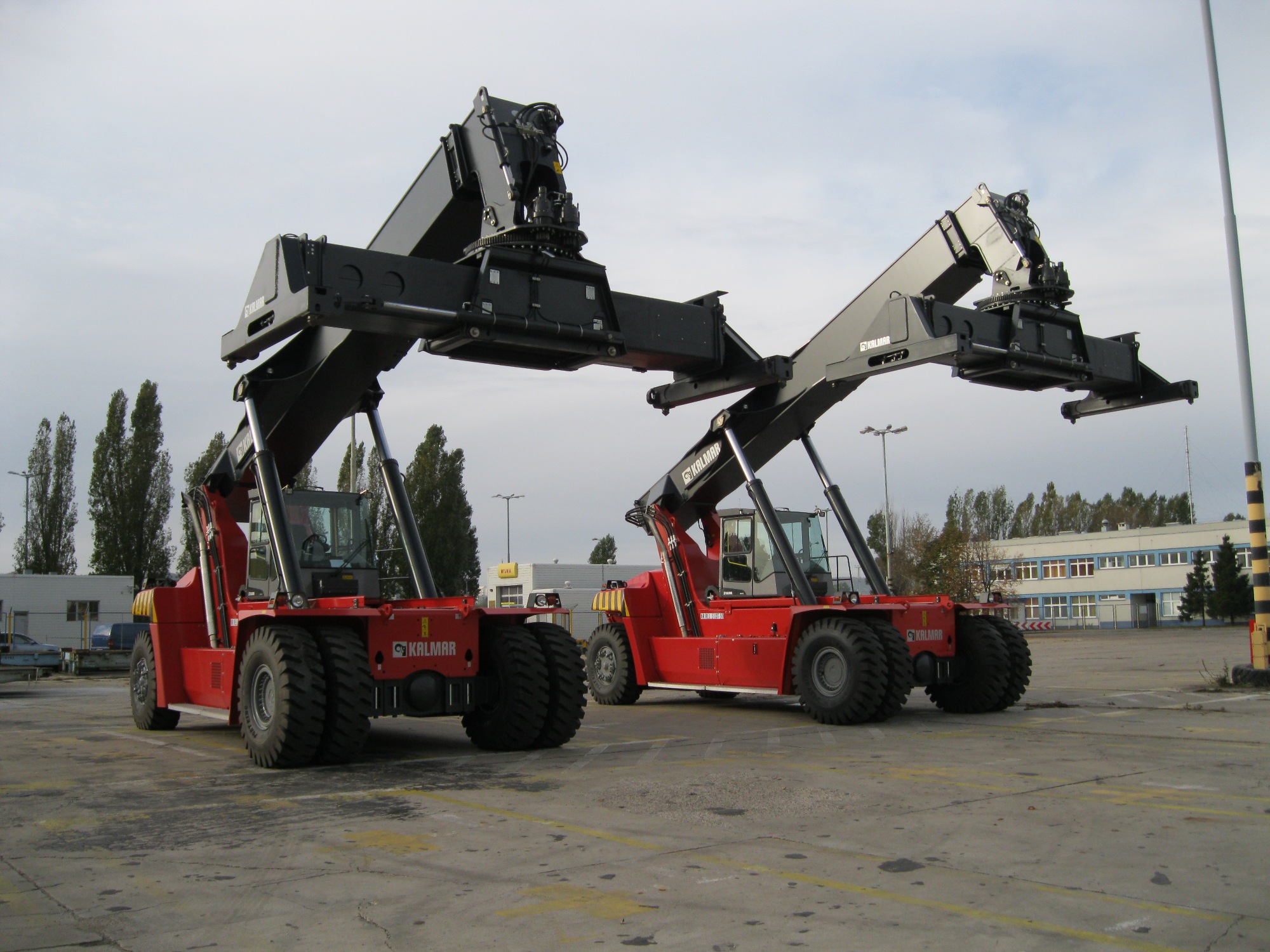 Reachstacker marki Kalmar